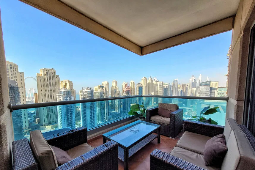 3 bedroom flat with the million dollar view | all inclusive