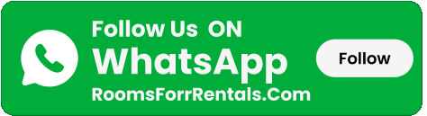 Follow Us ON WhatsApp roomsforrentals.Com