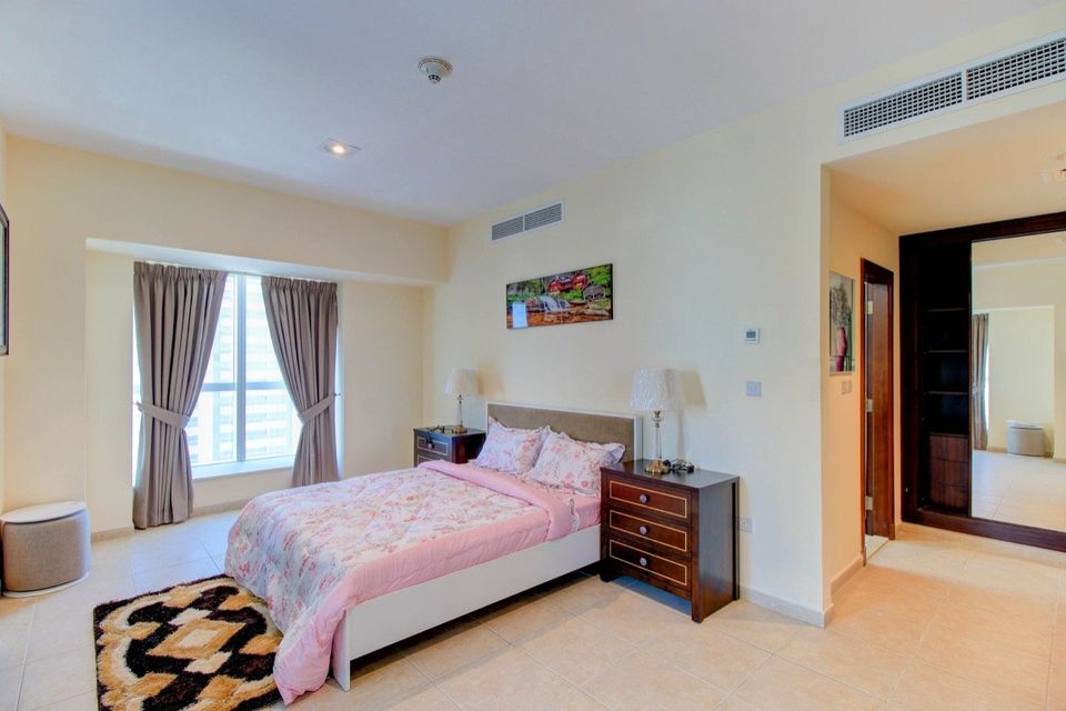 Master Bedroom with Balcony Available in Dubai Marina