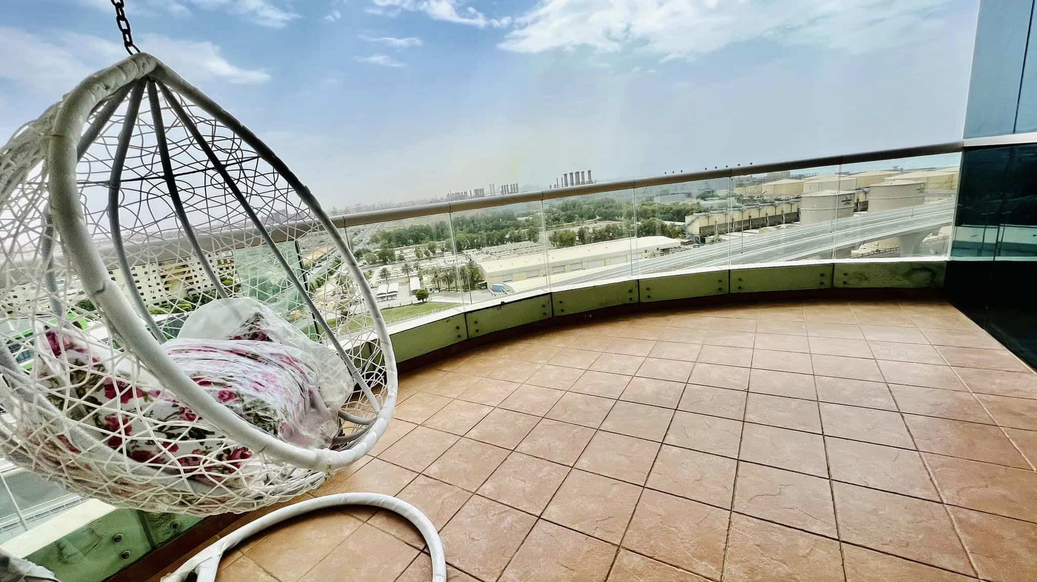 Furnished Private Room with Private Balcony in Dubai