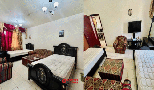 LUXURY MASTER BEDROOM FOR RENT IN Mirdif, Al Warqaa
