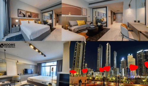 Luxury Fully Furnished Studio Room Available From In Dubai