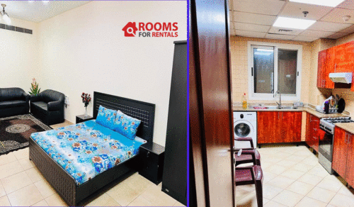 Master Bedroom,Partitions Available For Rent In Al Nahda