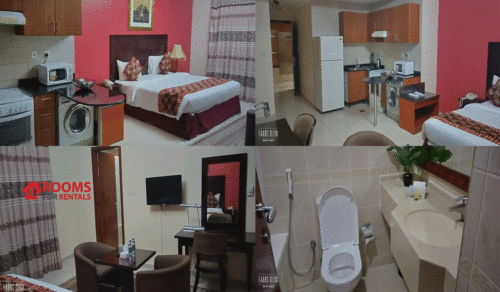 Studio Apartment Available For Rent In Metro Station Deira.