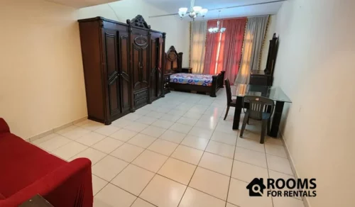 FURNISHED BIG SIZE FAMILY ROOM FOR RENT IN SHARJAH