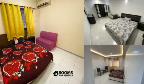 Partition Room Single Couple Family Room Available In Bur dubai