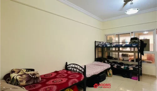 Partition Single/couple Room With Window Available In Al Karama