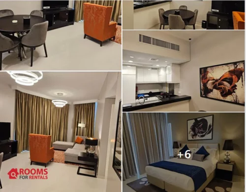 Luxury Fully furnished 2 bedrooms Apartment for rent in Damac hills Dubai
