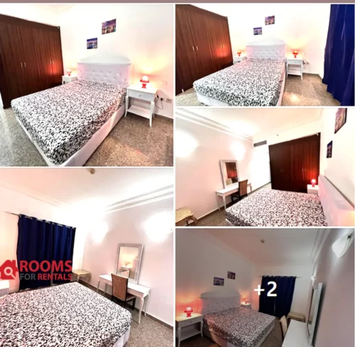 Partition Family Rooms Bed Space For Rent Al Nahda Dubai