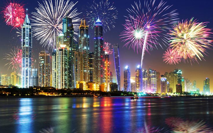 Send Heartfelt Happy New Year Greetings from the Dynamic City of Dubai