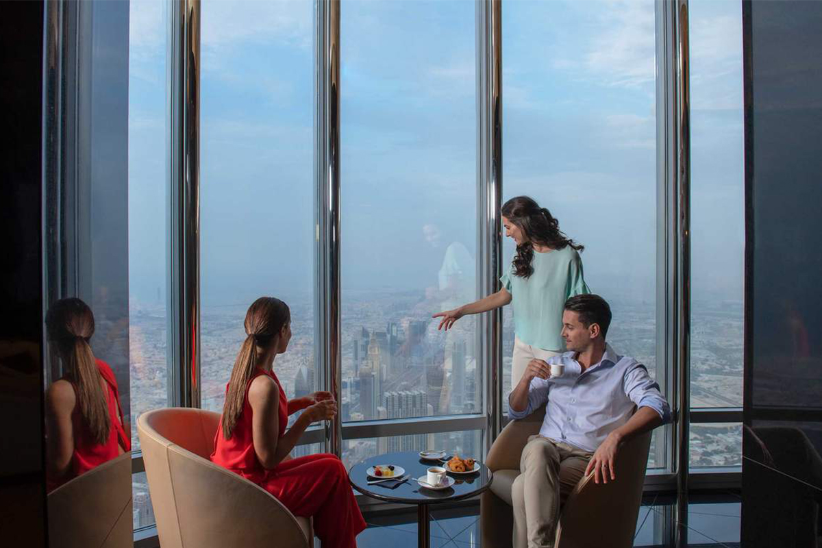 Atmosphere Burj Khalifa Dine at the World's Highest Restaurant with Spectacular City Views