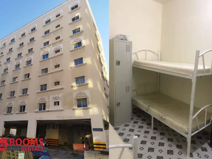 Bed space and Room for rent Abu Bakar Dubai